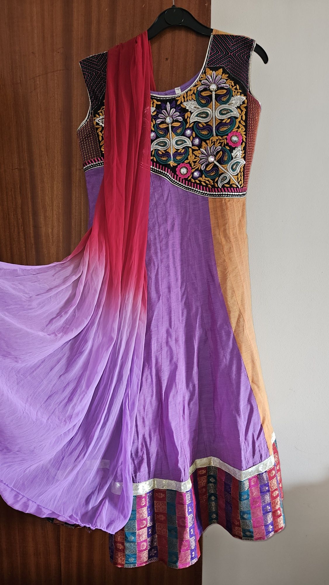 Vestido punjabi - 3 peças