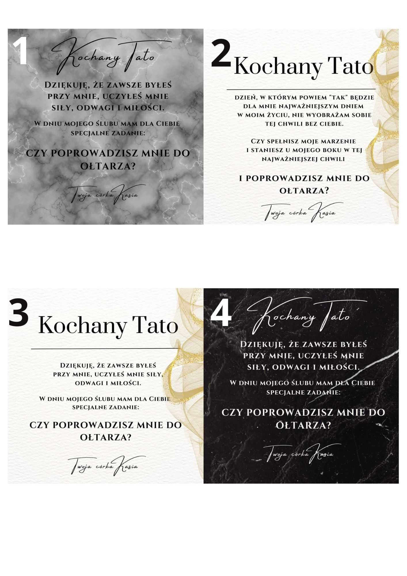 Naklejka na wino dla taty "Czy poprowadzisz mnie do ołtarza?"