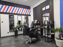 Barbershop gotowy startup gotowy do pracy