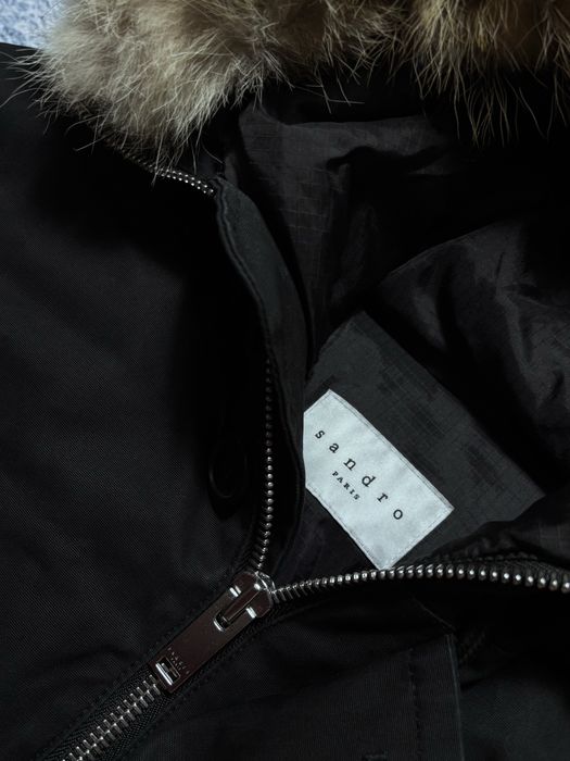 Оригінальна зимова парка Sandro Paris L розмір