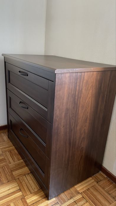 Cómoda (s) IKEA SONGESAND Castanho