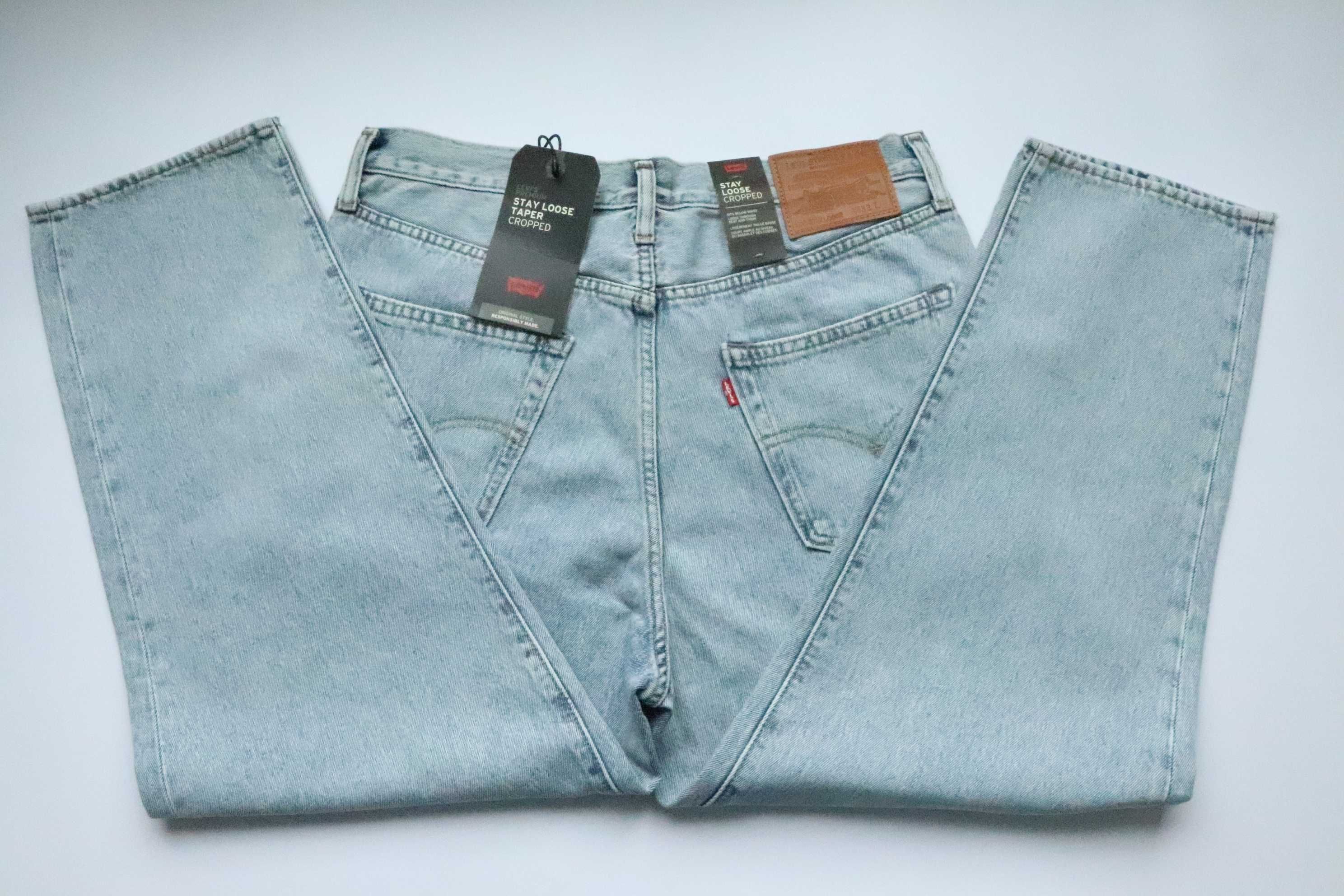 LEVIS STAY LOOSE W33 męskie spodnie nowe vintage retro cena 529zł