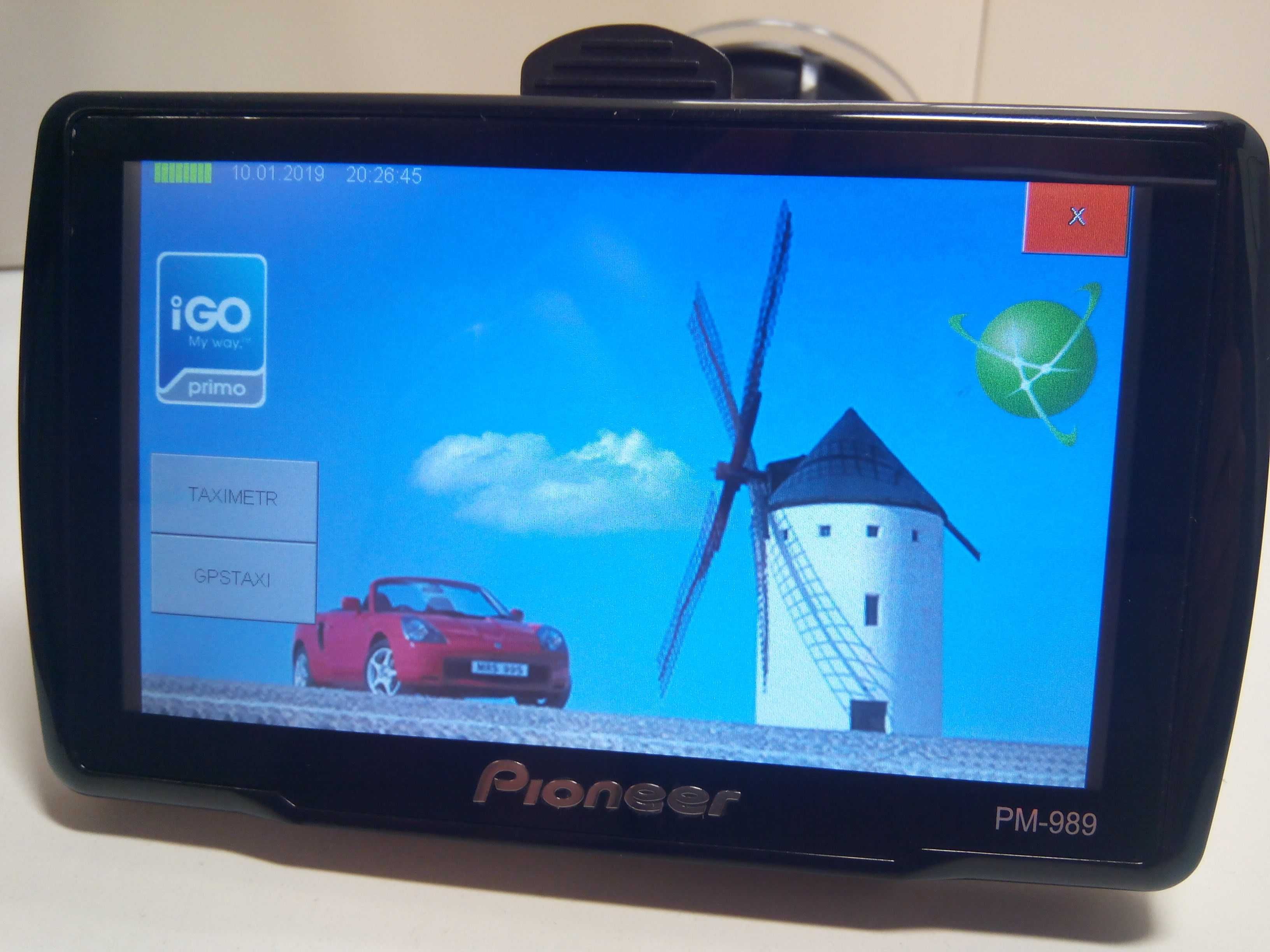 Pioneer TIR GPS навігатор зі свіжими картами України та Європи 2024р!