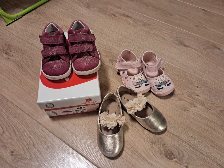 Buty dla dziewczyki Elefanten rozmiar 23