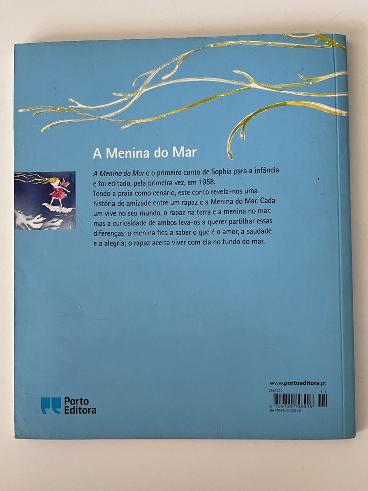A menina do Mar, Porto Editora