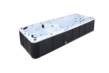 Basen spa z przeciwprądami + wanna z hydromasażem MADAGASKAR