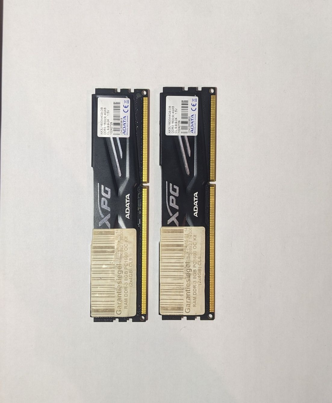 ADATA XPG Gaming DDR3 8GB(2x4GB) 1600MHz PC3-12800 (AX3U1600W4G9-DB)