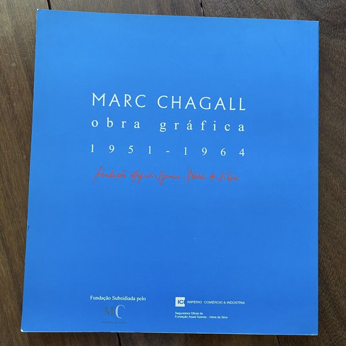 Chagall: obra gráfica FASVS, como NOVO