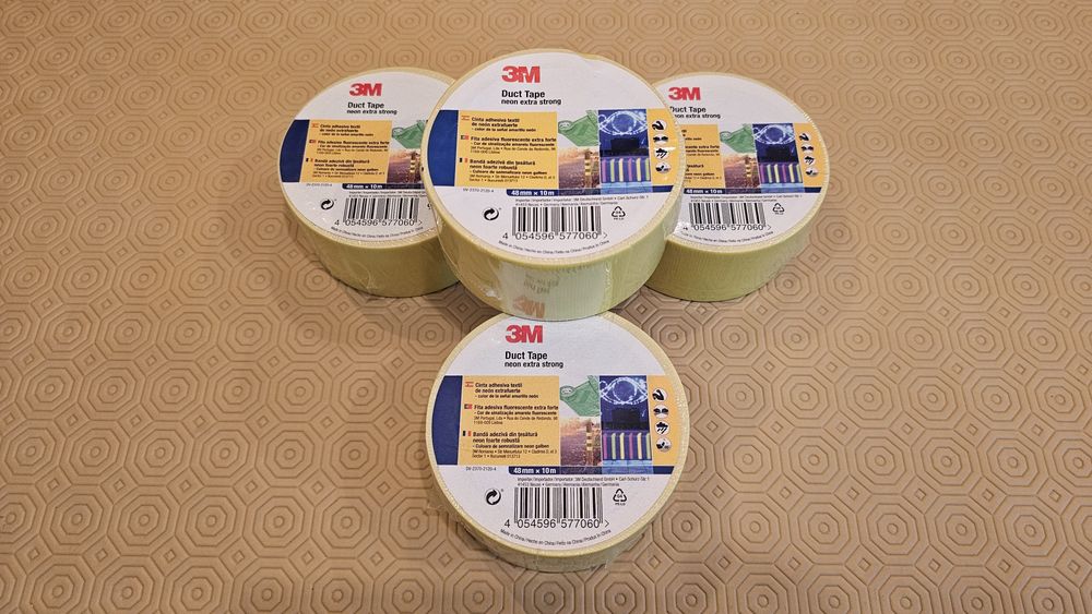 Fita adesiva fluorescente extra forte 3M