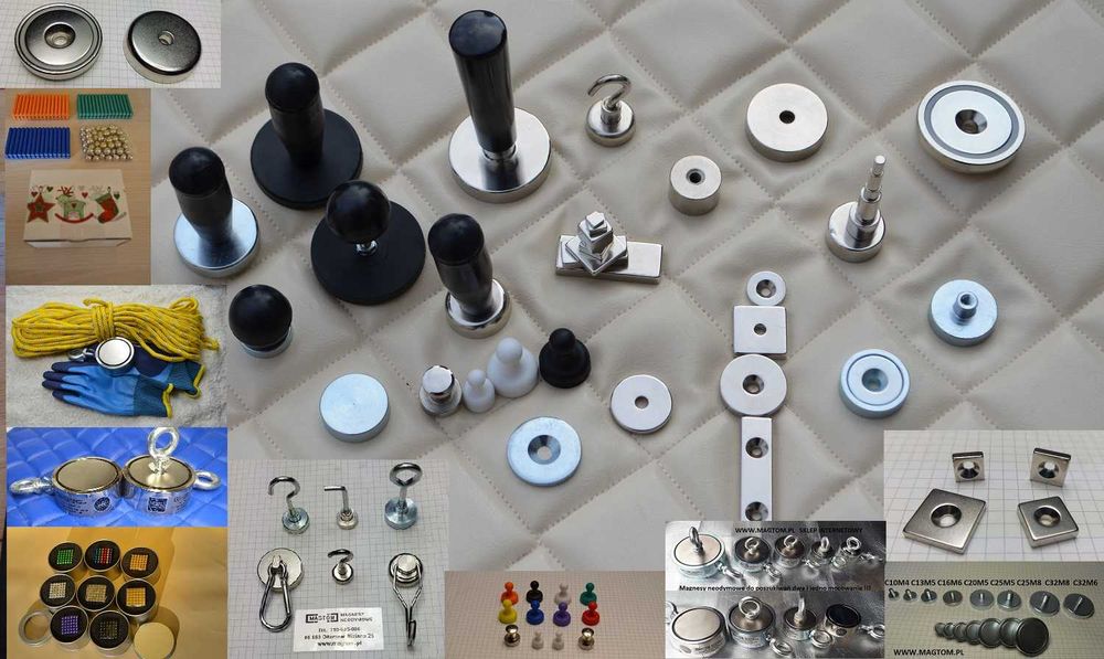 Magnesy neodymowy na tablicy magnetyczną szklaną gabloty magnes