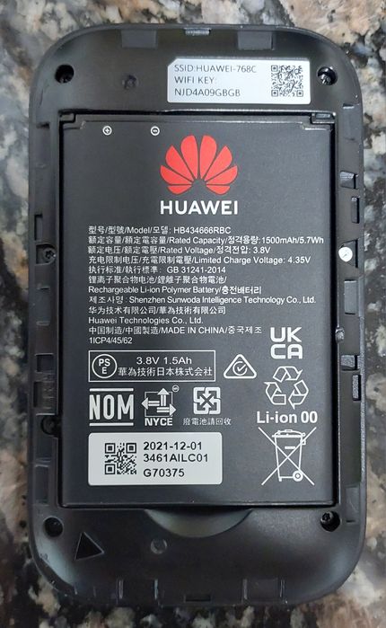 4G модем Huawei E5576-320 4G/3G Biały (6901443319169)