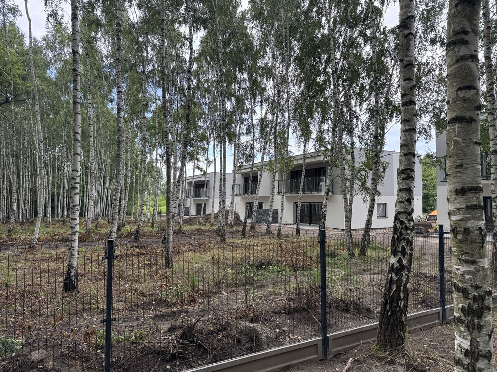 Nowoczesny dom bliźniaczy, Rąbień – tylko 3 wolne! pompa, rekuperacja