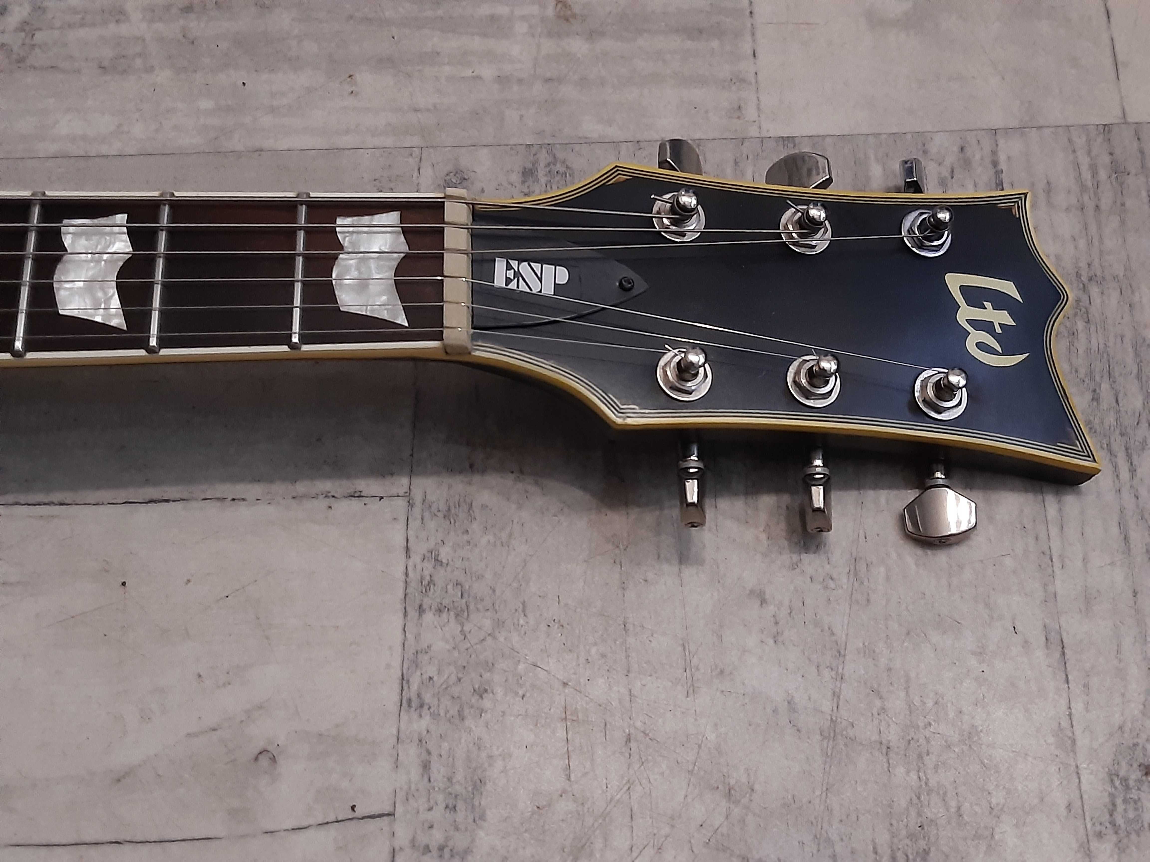 Super Gitara Les Paul-ESP LTD EC-256-Black Relic -wysyłka Free-zamiana