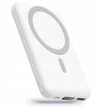POWER BANK USB-C 10000mAh indukcyjny biały