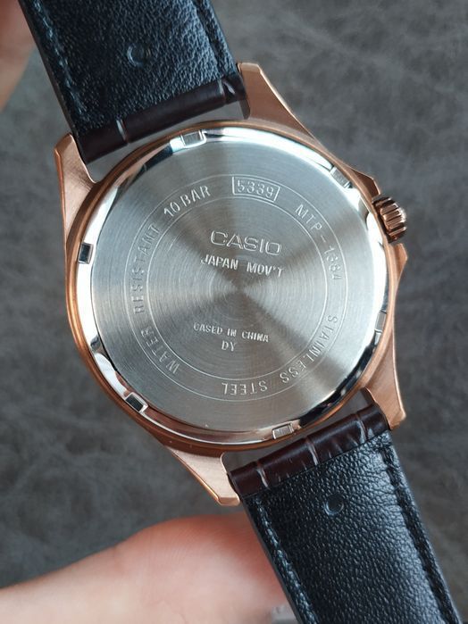 Часы мужские Casio WR 100M/10Bar MTP-1384L-1 Оригинал Гарантия Касио