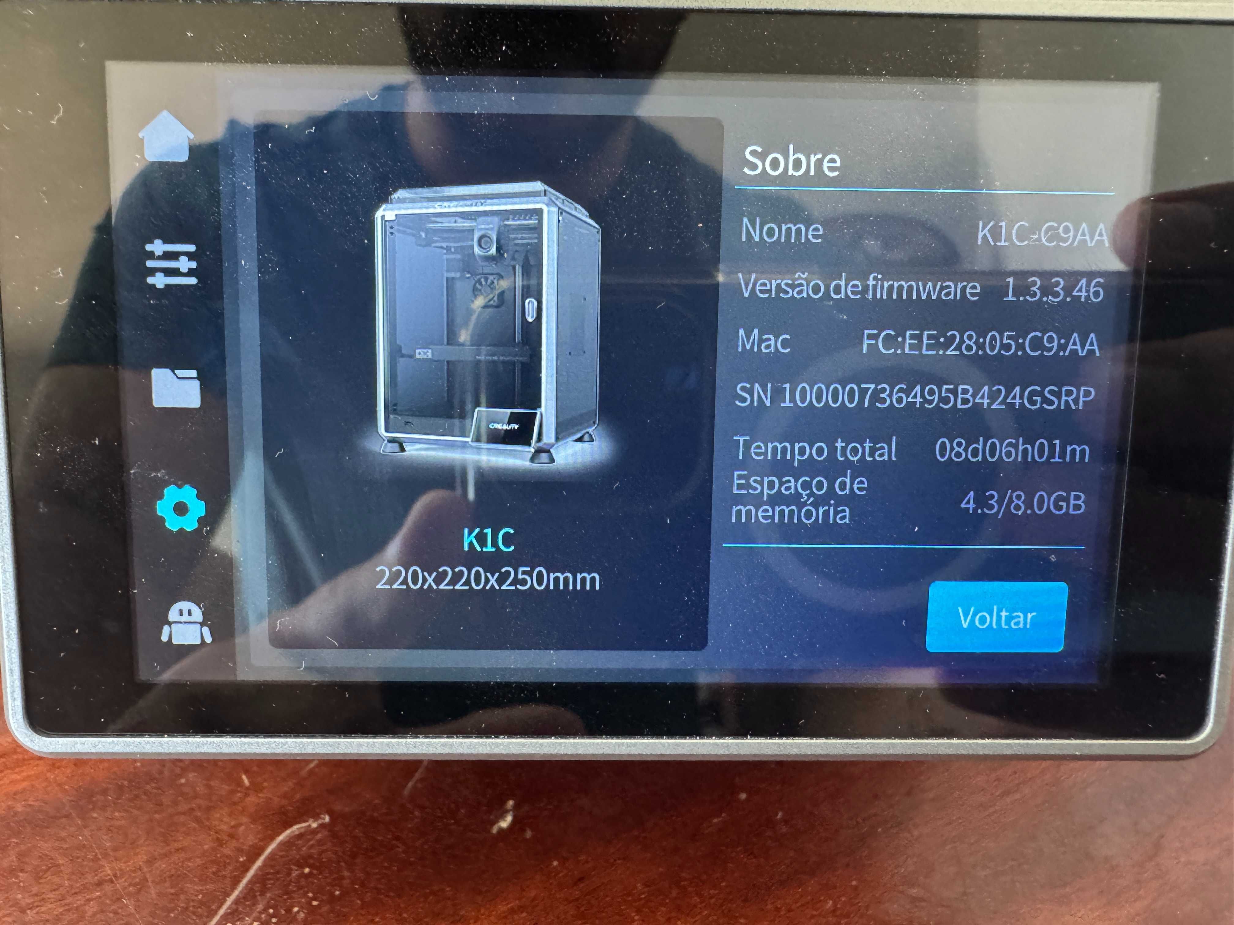 Impressora 3D Creality K1C + Secador de Filamento duplo Sovol