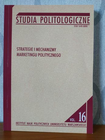 Studia politologiczne vol. 16