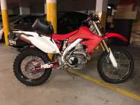 Honda crf 450x 2012 matriculada