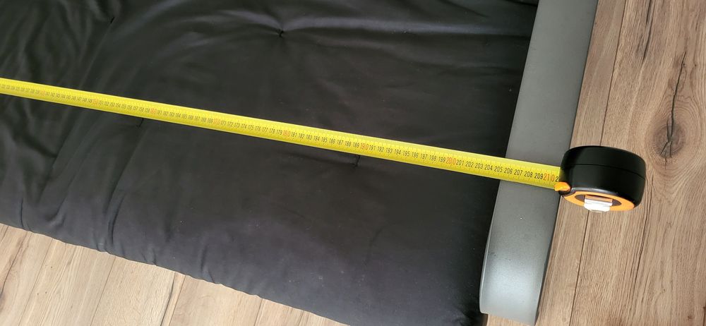 Ikea sofa czarna rozkladana