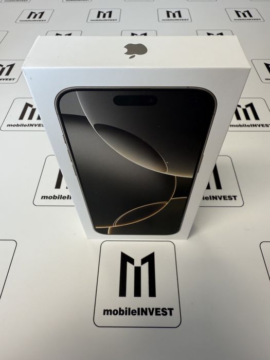  iPhone 16 Pro, 256GB Titanium Desert Pustynny, Black, White Natural