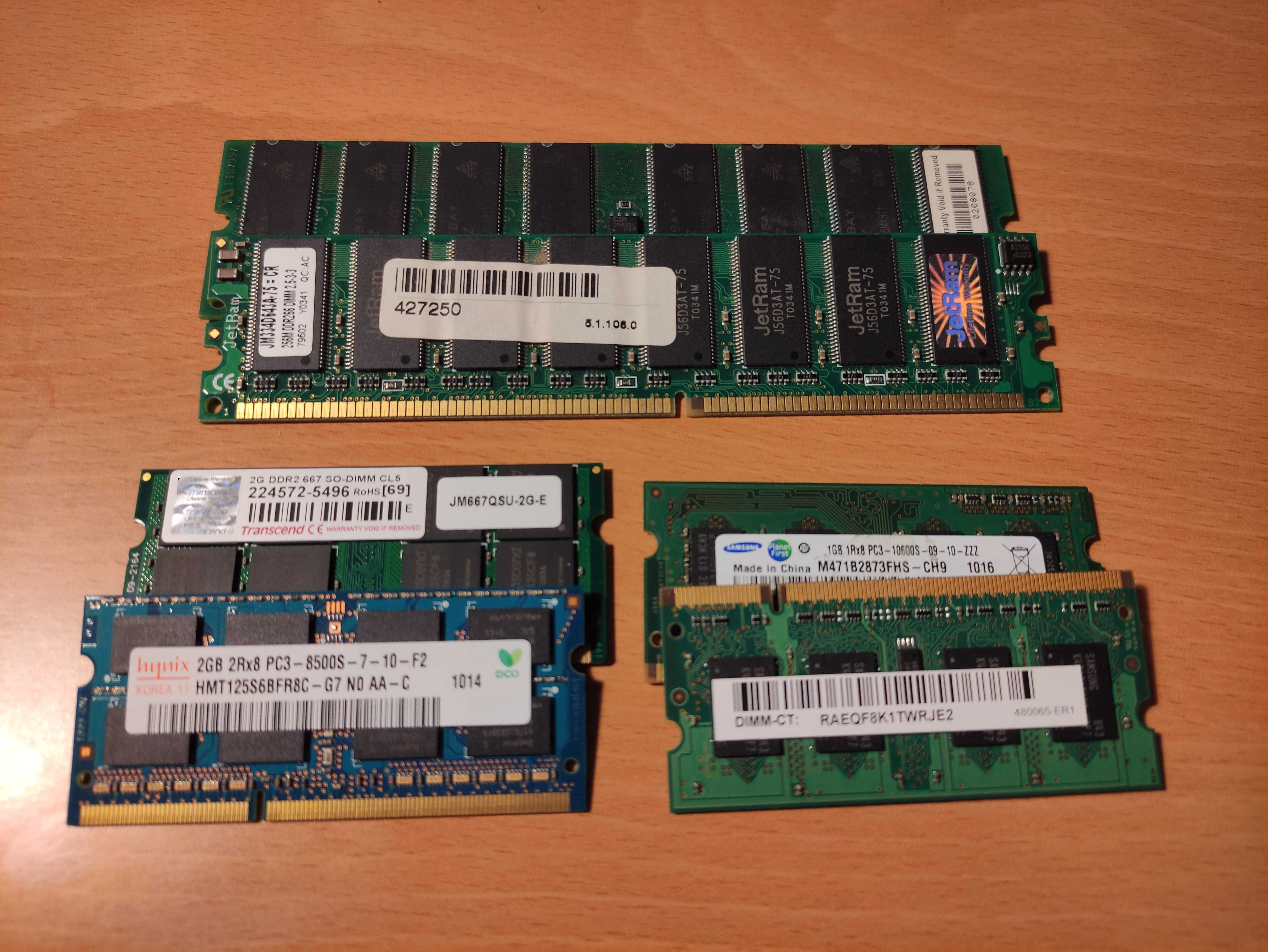Memórias RAM Desktop/ Laptop desde 5€