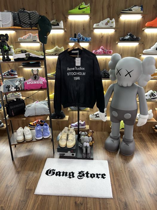 Кофта На Замку ACNE STUDIOS “Stockholm 1996” Black Faded