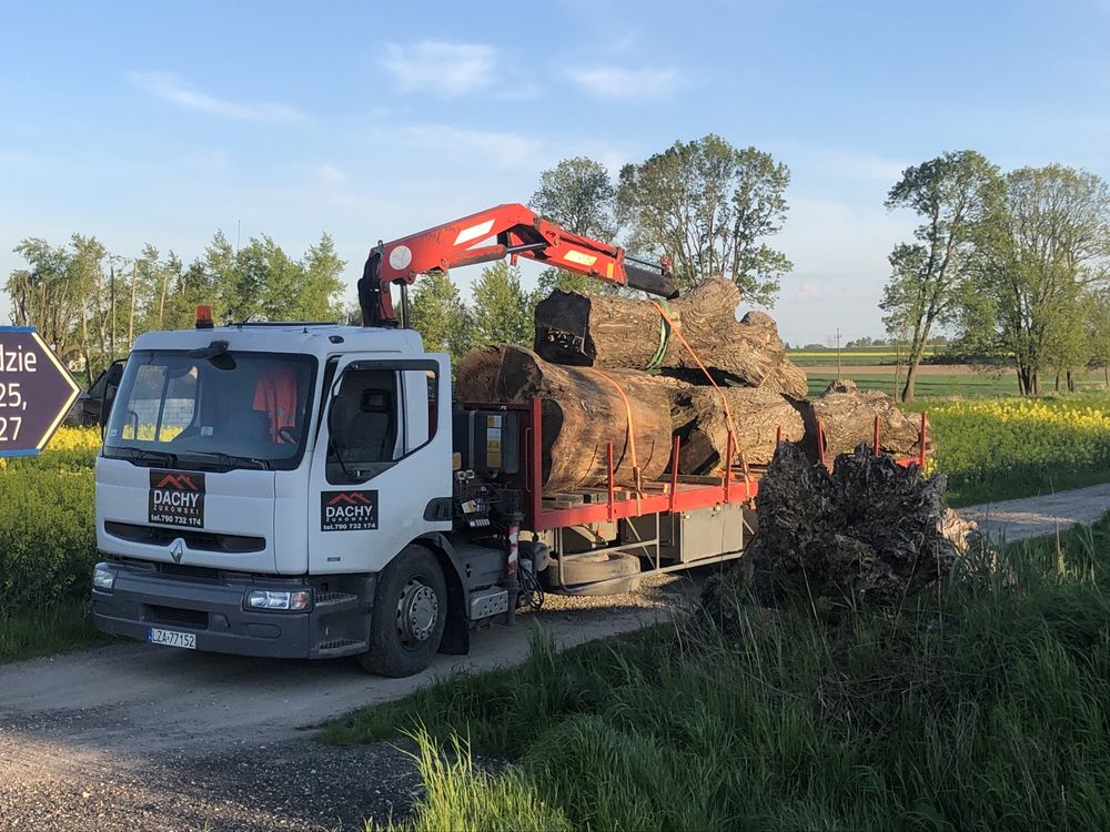 Usługi transportowe Transport HDS Żuraw