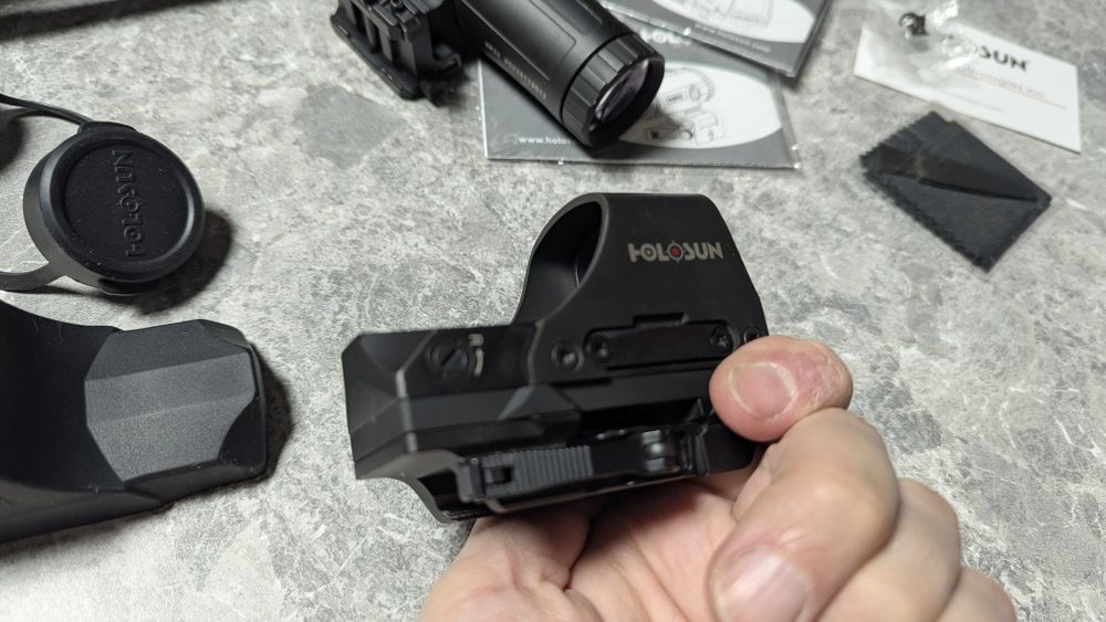 Комбо набір коліматор Holosun HS510C, магніфер HM3X