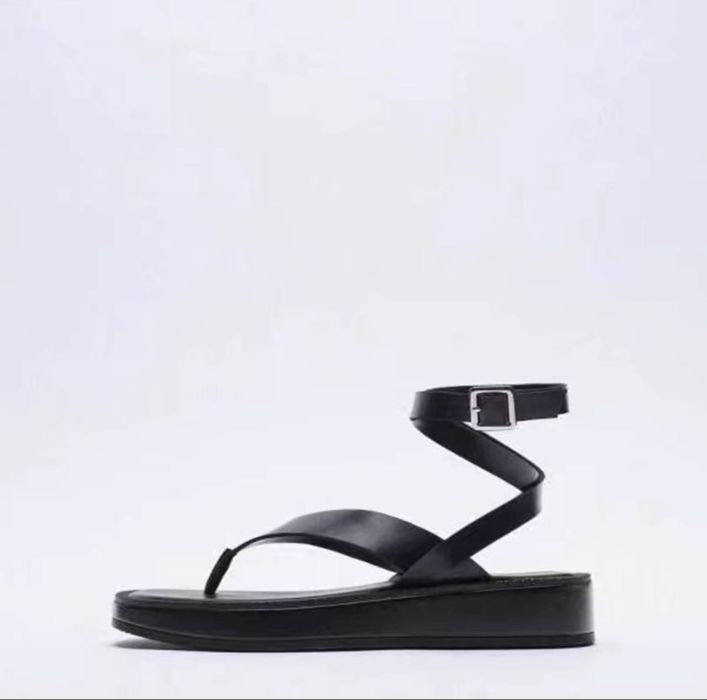 Босоножки zara вʼєтнамки через палец вьетнамки