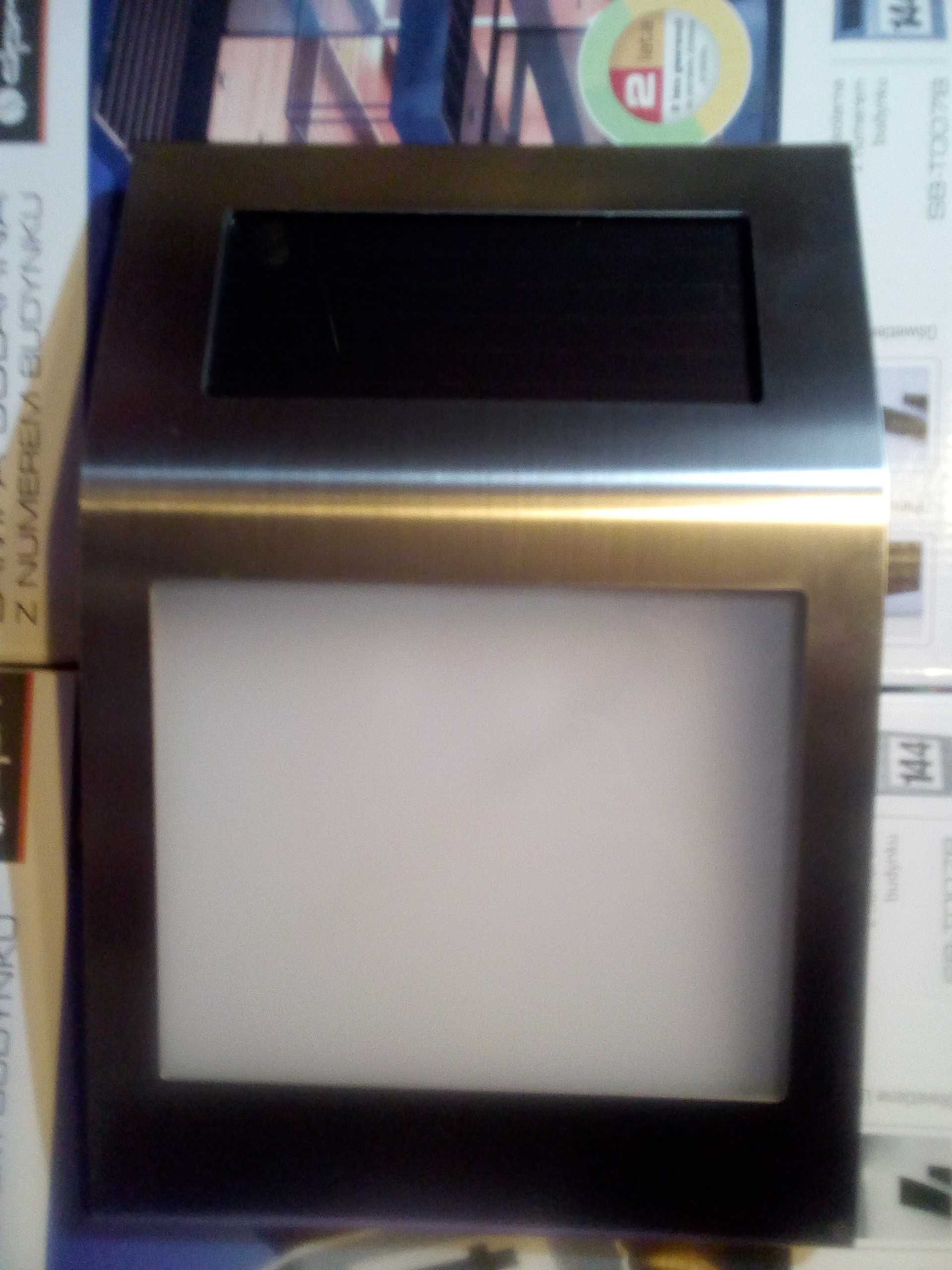 Duża 30X20 cm lampa solarna numer domu 2xled WysyłkaOLX