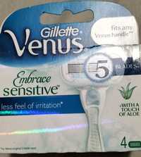Gillette Venus Embrace sensitive,4 szt. o 5 ostrzach