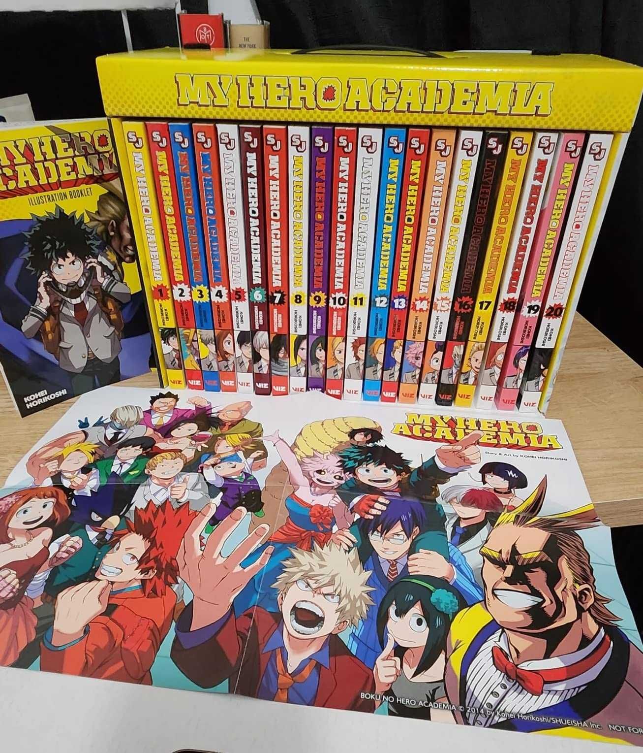 Манга Моя геройская академия My Hero Academia Box Set 1 (vol 1-20)