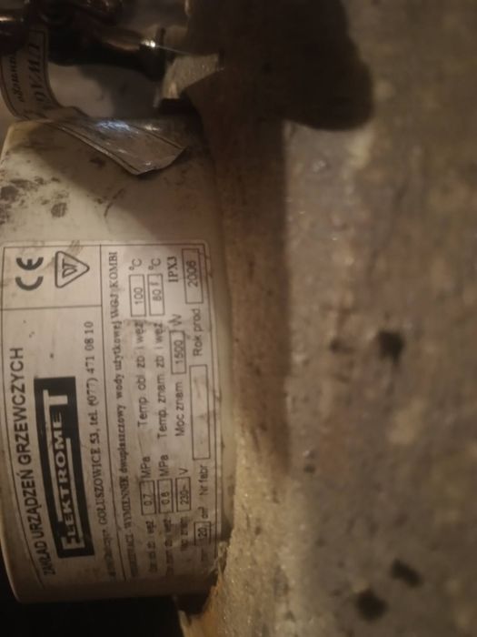 Bojler dwu plaszkowy elektryczny 120 litrowy