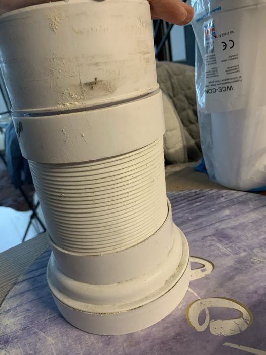 Przylacze kanalizacyjne rura z harmonijka