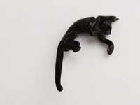 Серьга черная кошка аксессуары бижутерия