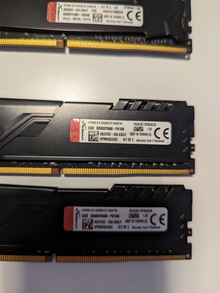 Pamięć RAM 16GB (4x4) DDR4 2666 mhz