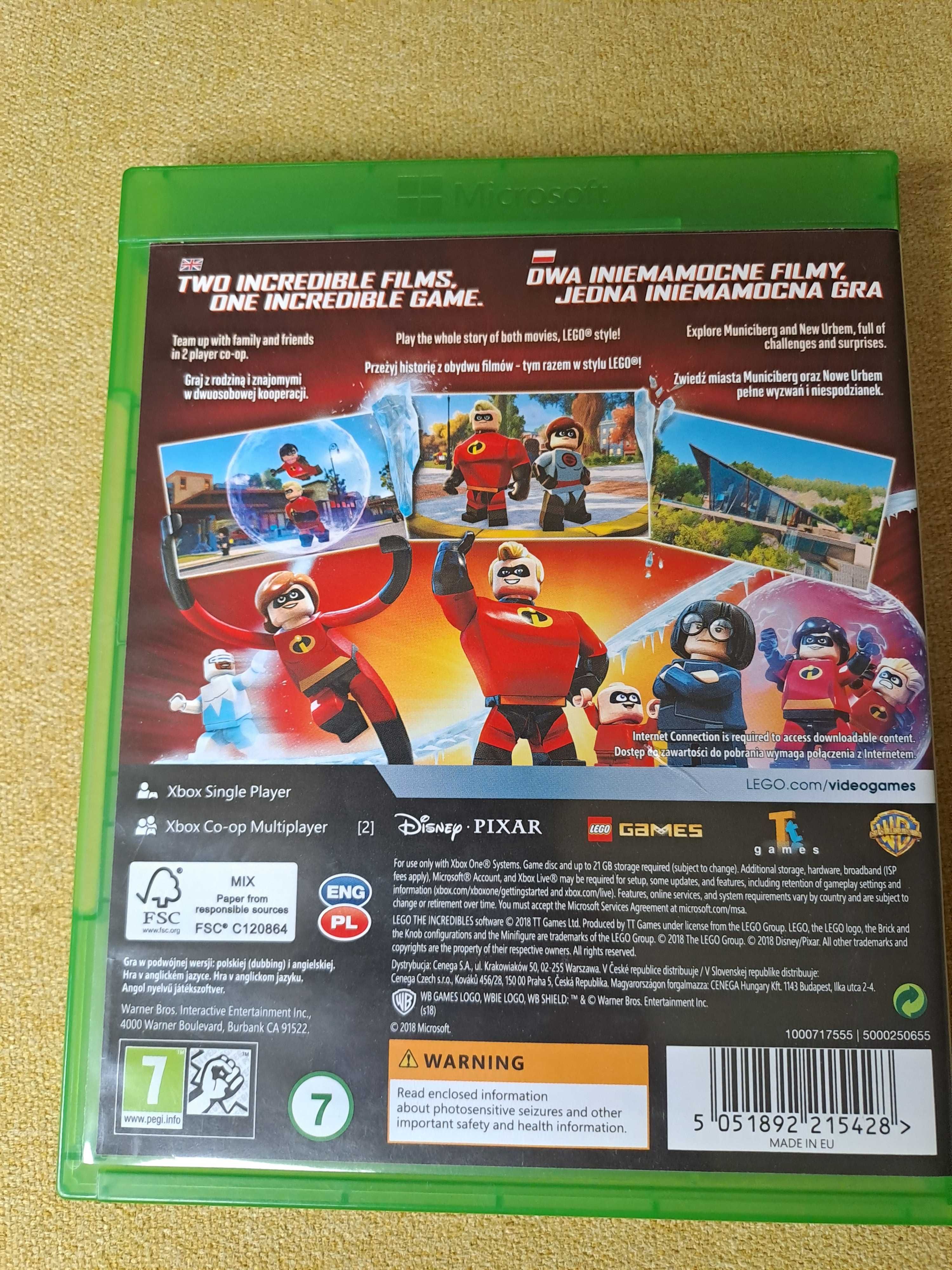 Gra Lego Iniemamocni na Xbox One