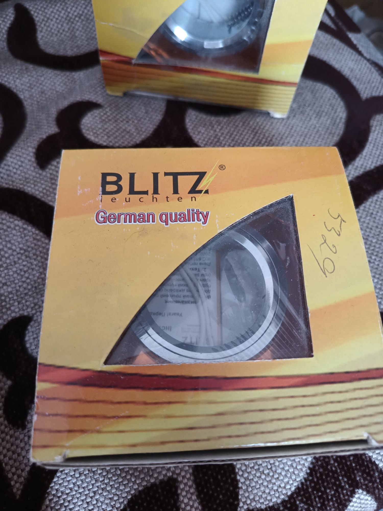 Світильник точковий Blitz 35 Вт MR16 хром/чайний BL 001A CH+T