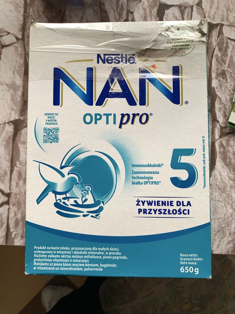 Mleko Nestle Nan Optipro 5 NOWE