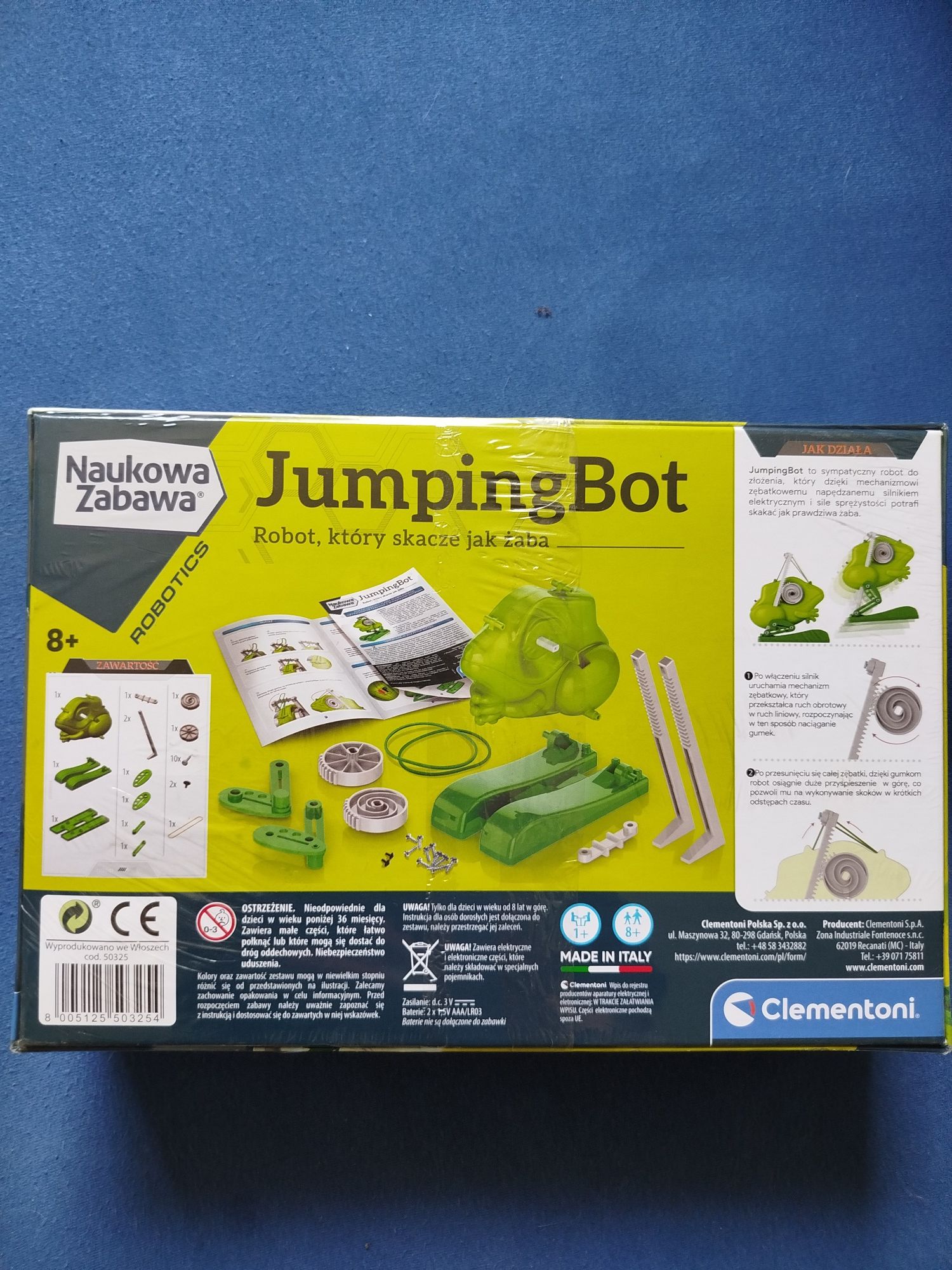 Robot skaczący jak żaba