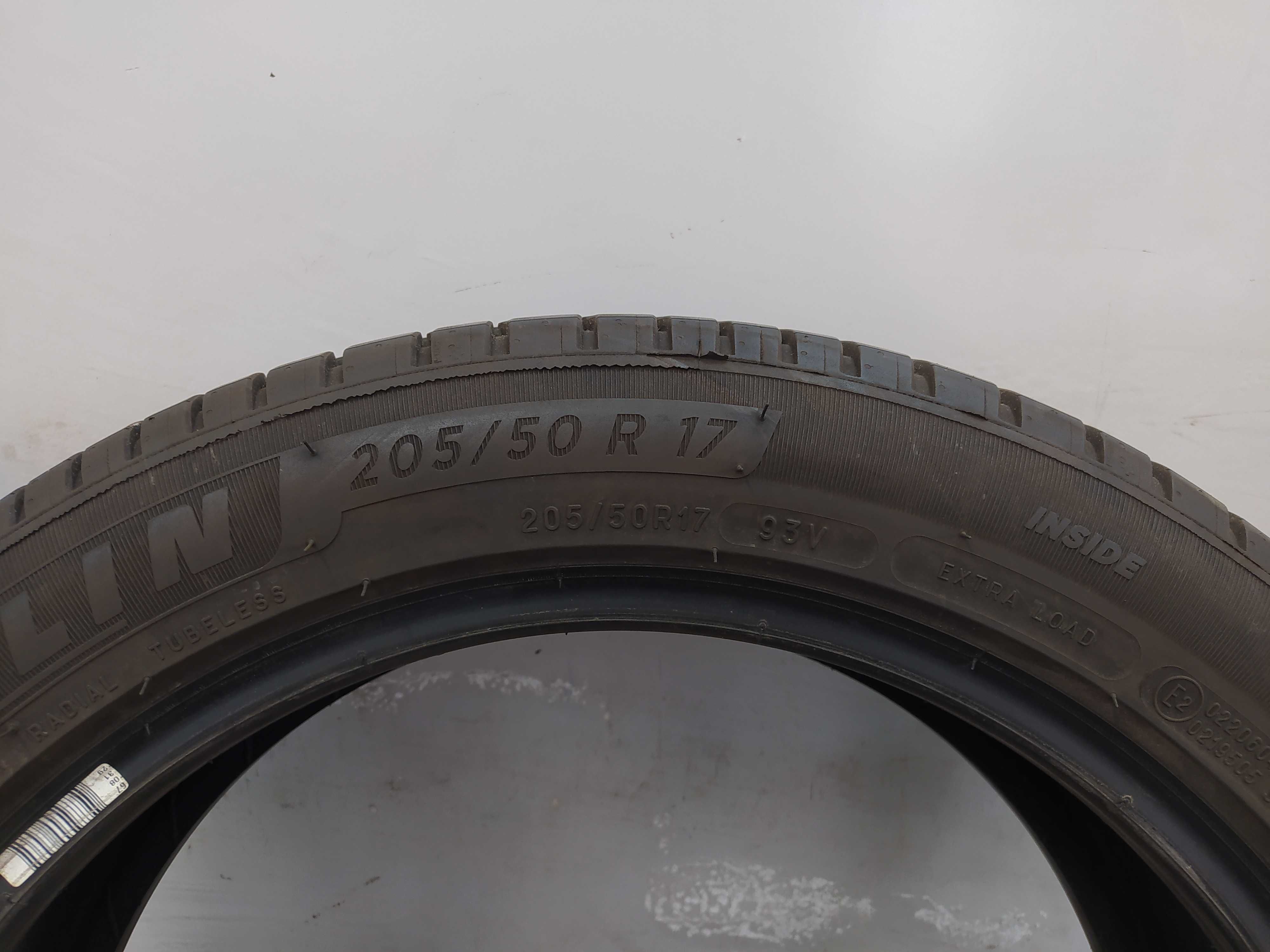 1x205/50R17 Michelin Primacy 4 +, 2022 rok, 93V XL, bieżnik 6,3mm
