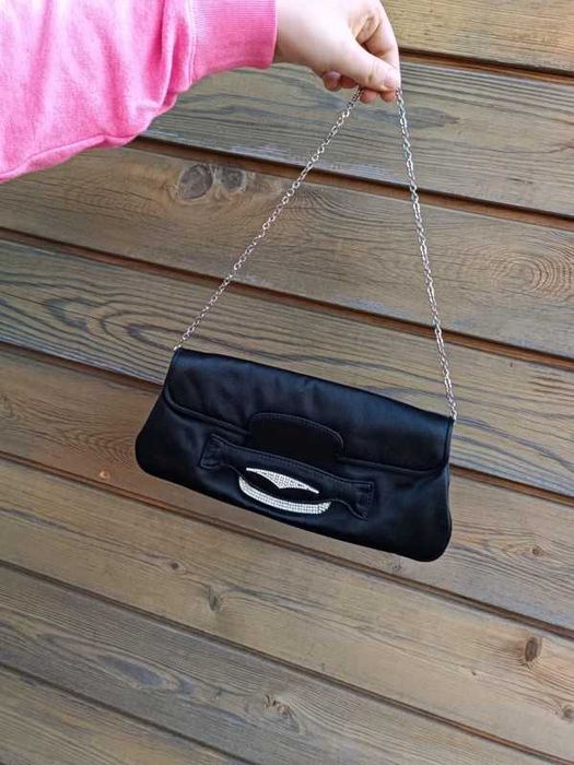 Oryginalna satynowa torebka Tod’s