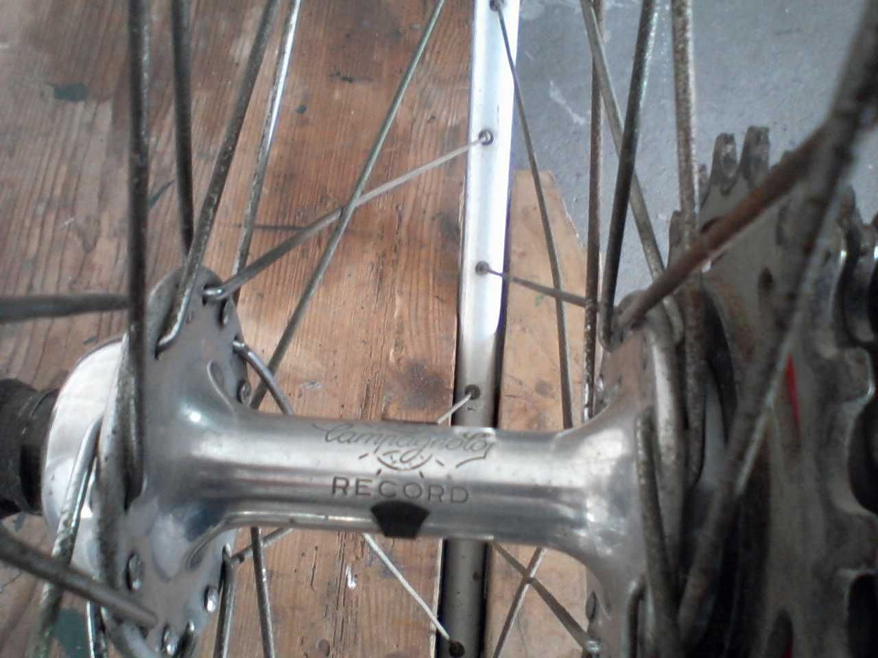 Rodas Campagnolo+Dynapower Sanyo vintage