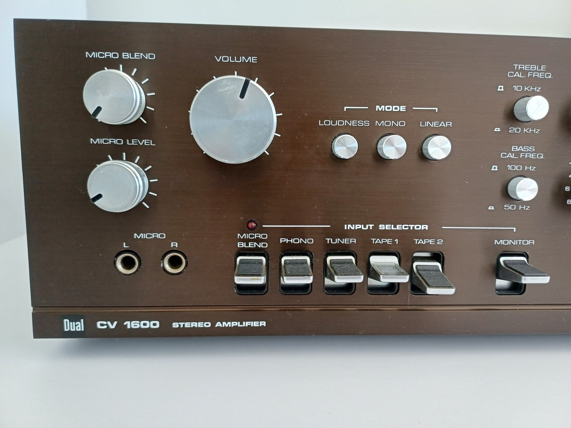 Wzmacniacz DUAL CV1600- piękne brzmienie.