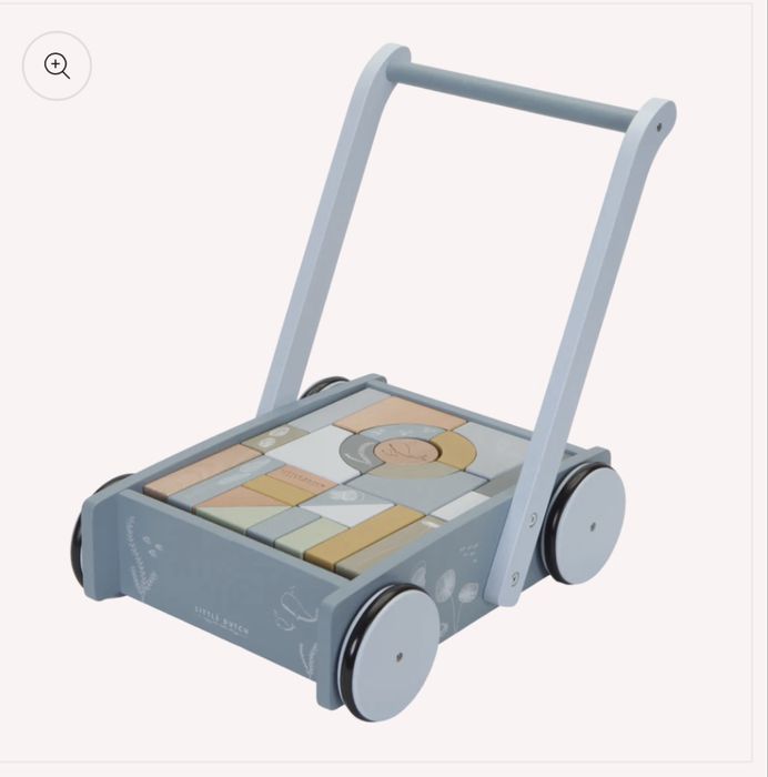Carrinho com blocos - Ocean - Little Dutch