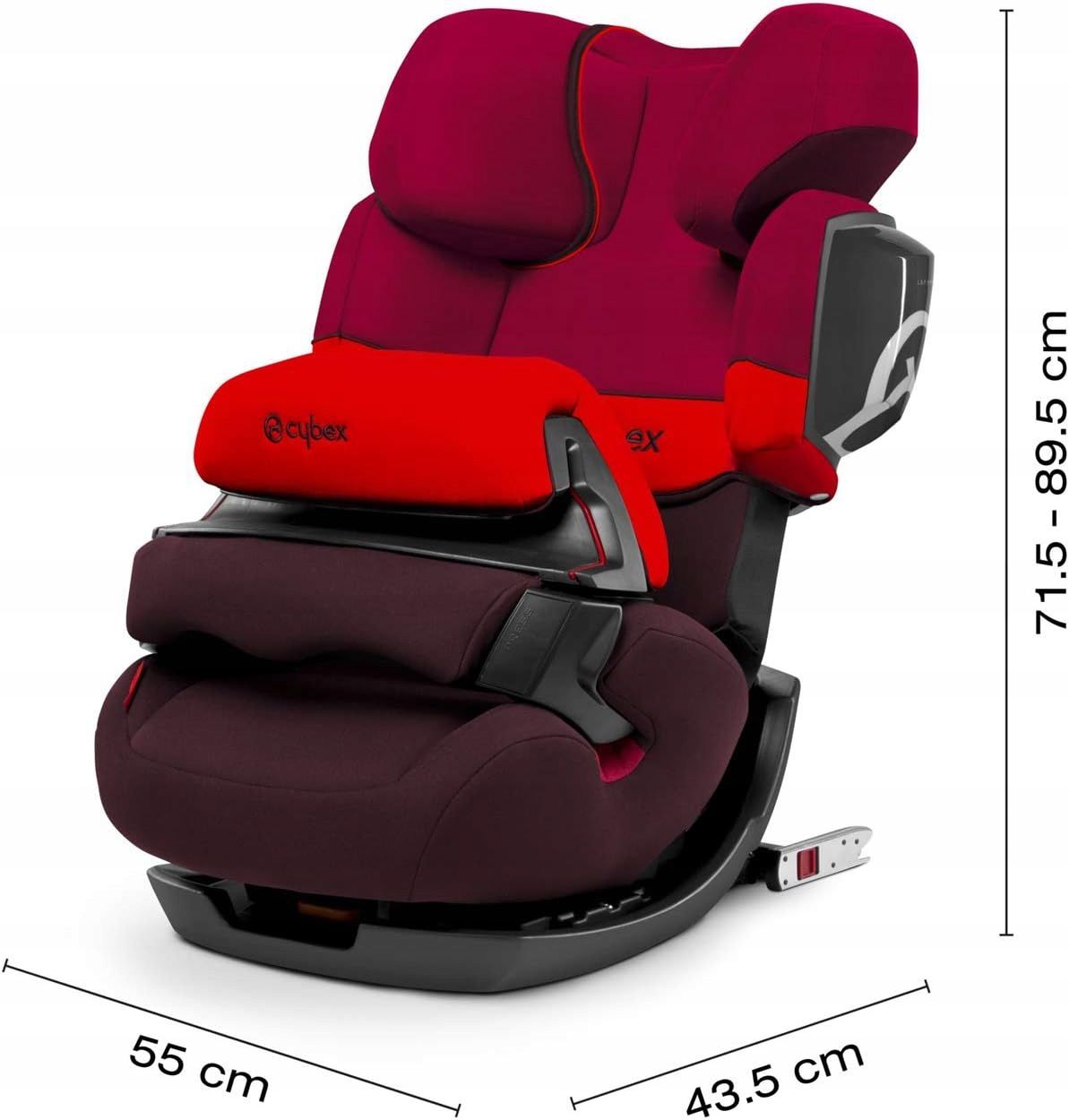 cybex pallas 2-fix fotelik samochodowy 9-36 kg isofix