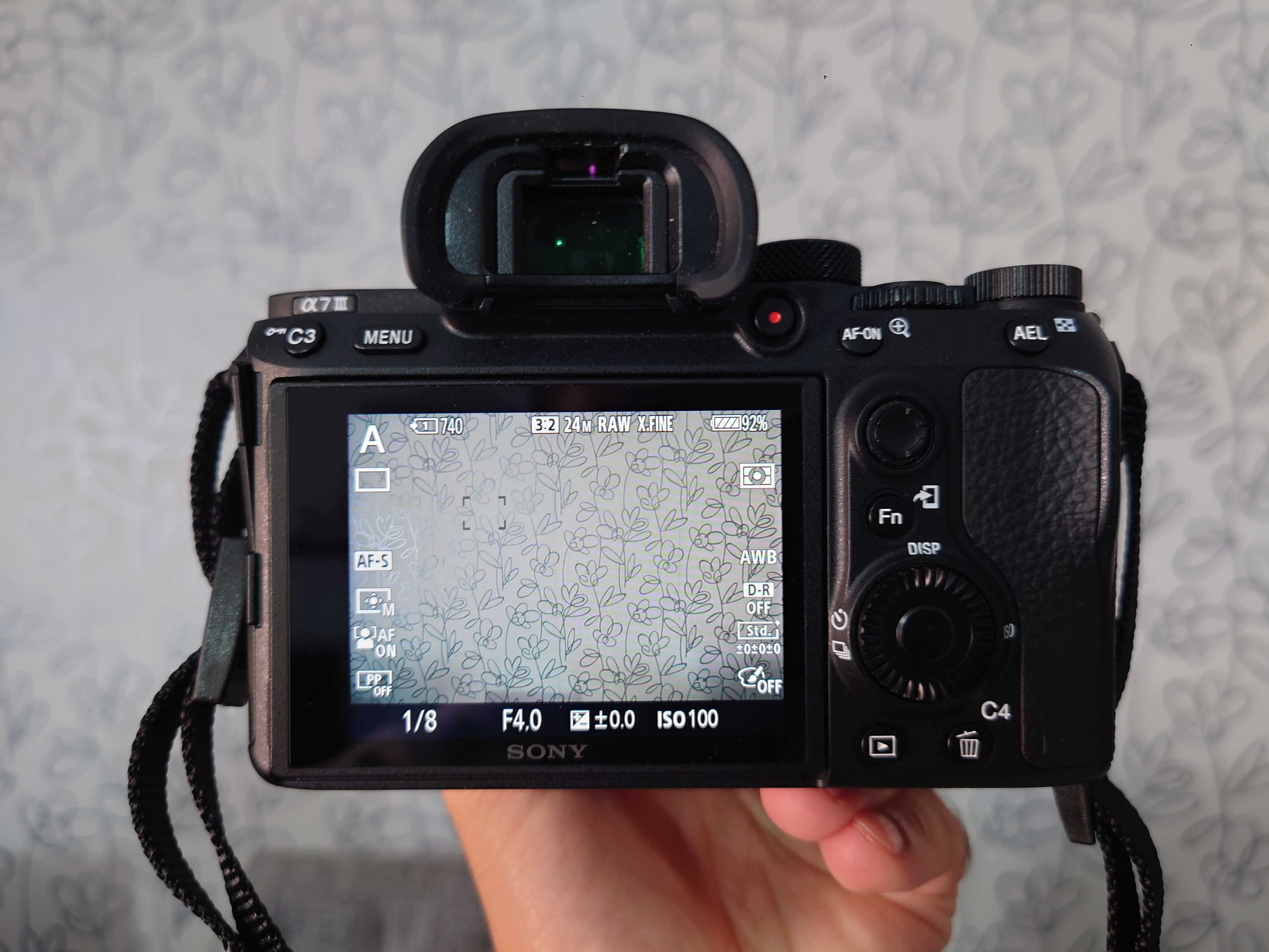 Sony A7 III + Lente 24-105 F4 G OSS