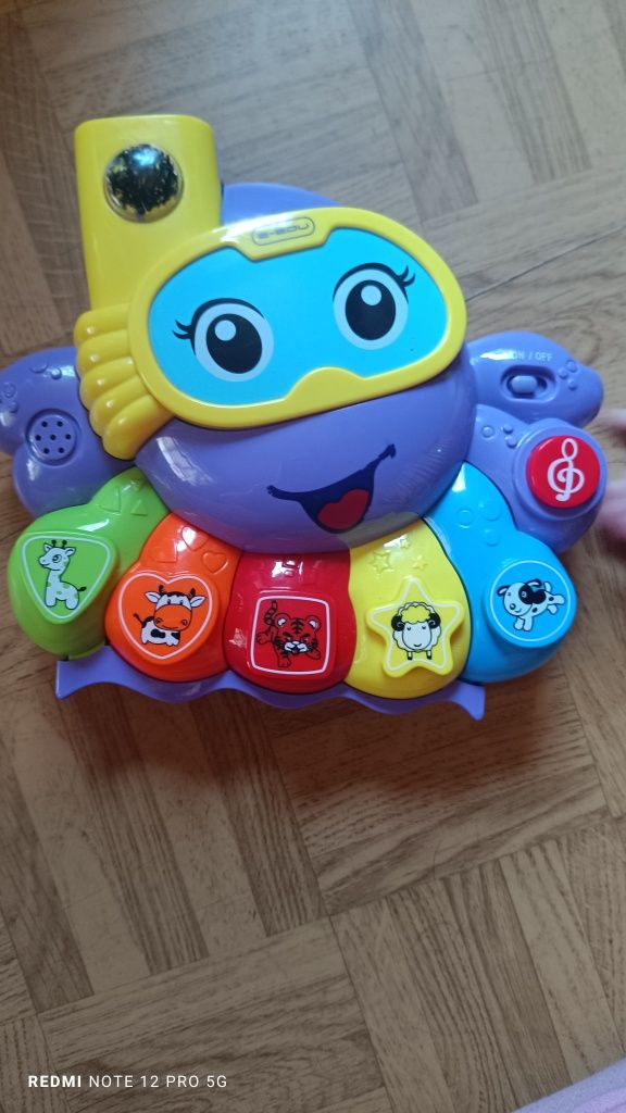 Ośmiorniczka pianinko grająca Pepco