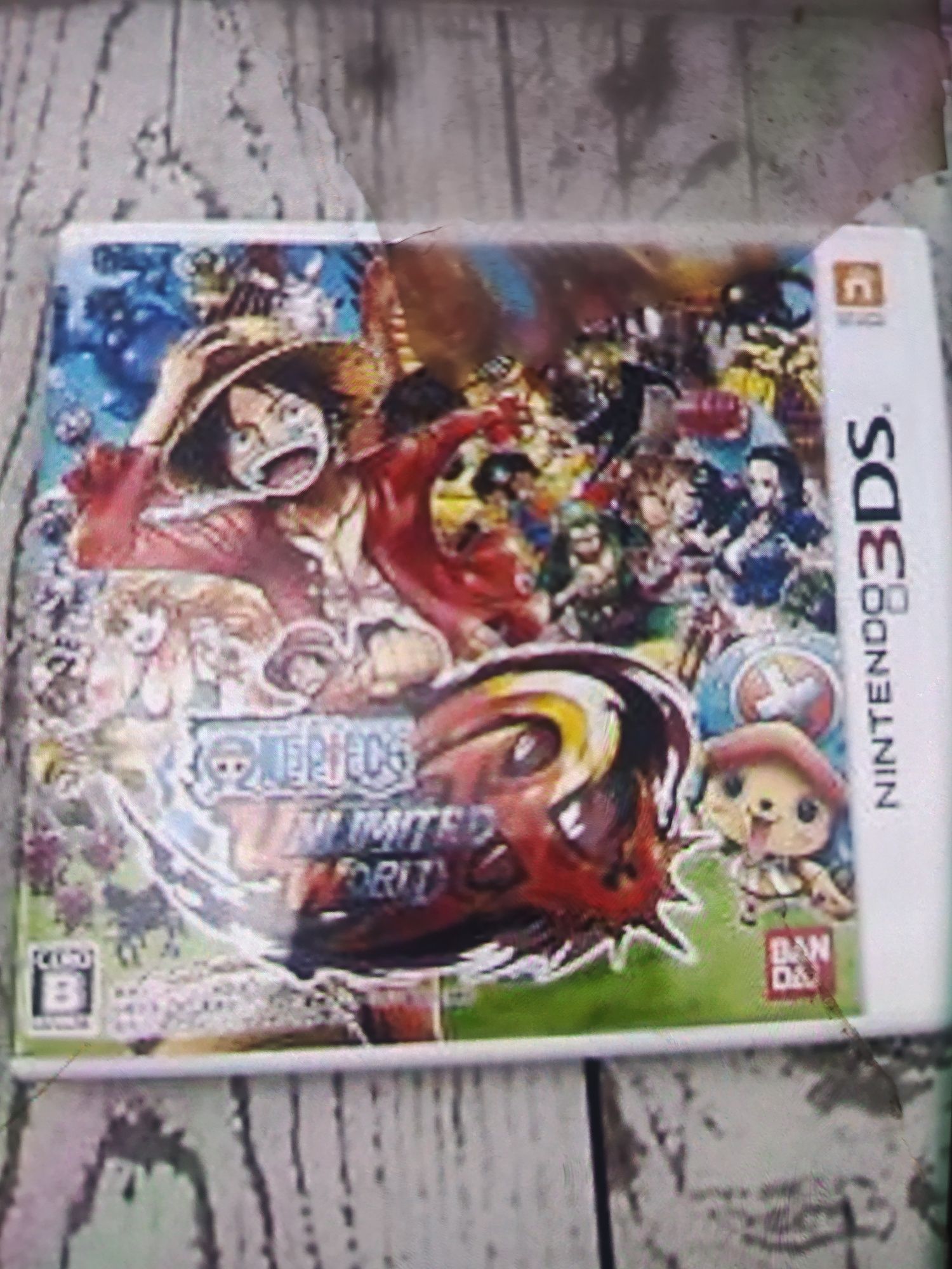 One piece unlimited World red 3DS
