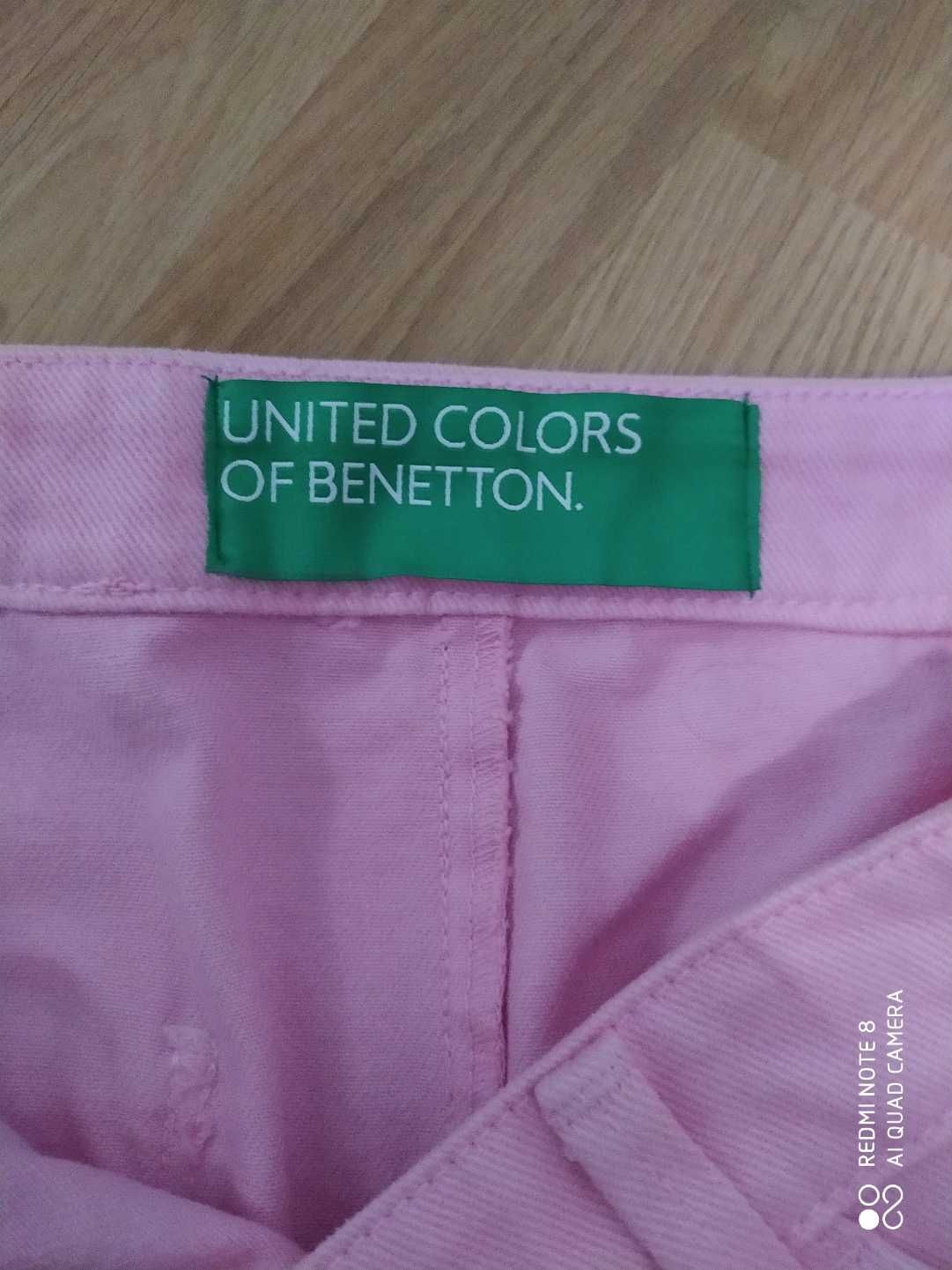 Коттоновая юбочка Bennetton, размер L